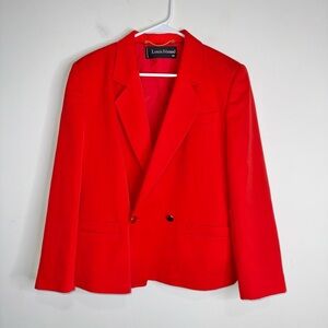 Louis Feraud Women’s Red Blazer